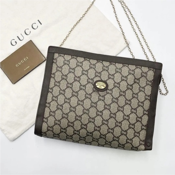 - Gucci shoulder bag with logo authentic bag - Picture 11 of 11